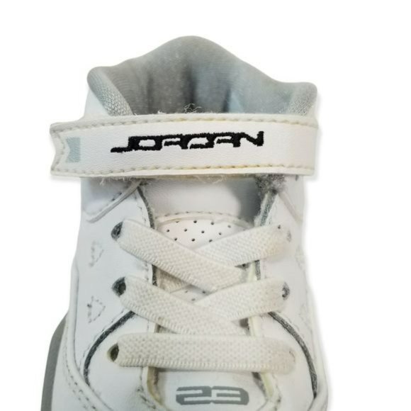 Nike Jordan B Loyal Low White Baby Shoes Size 4C - Picture 9 of 12